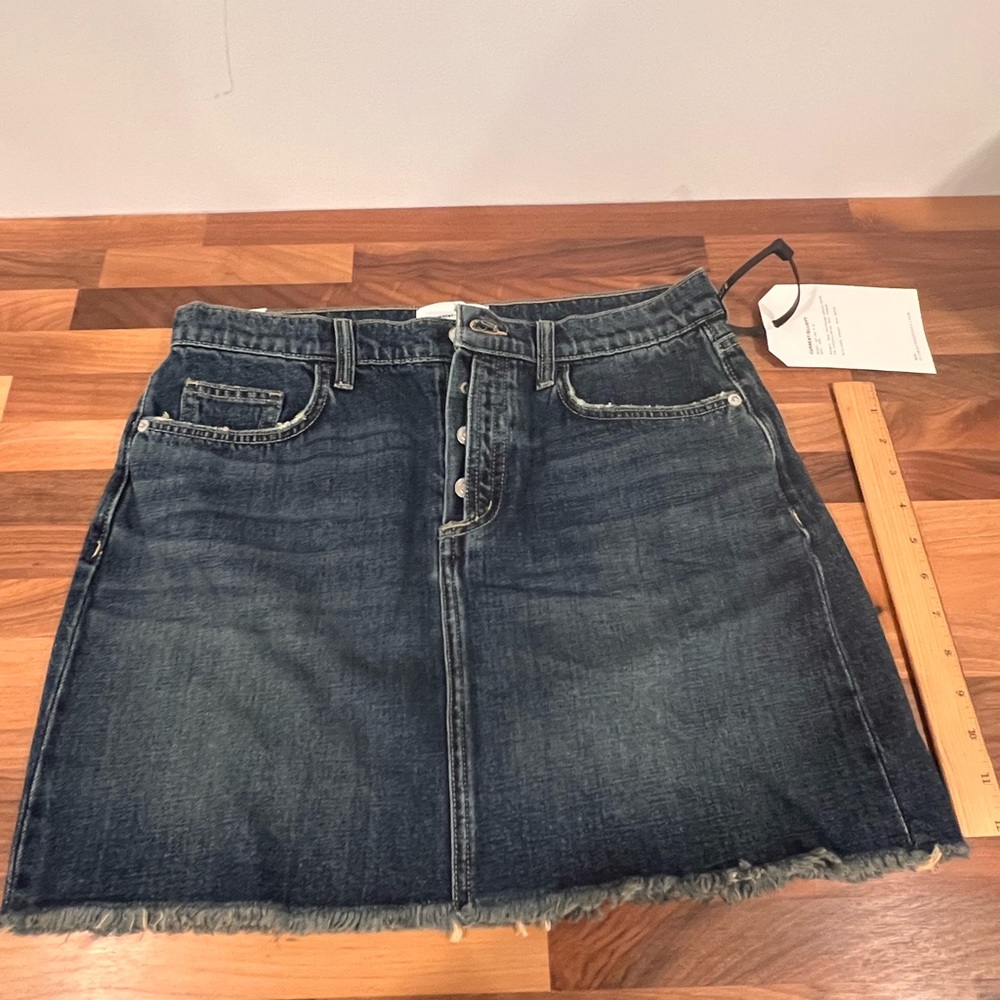 NWT Current/Elliott Blue Casual Mini Skirt